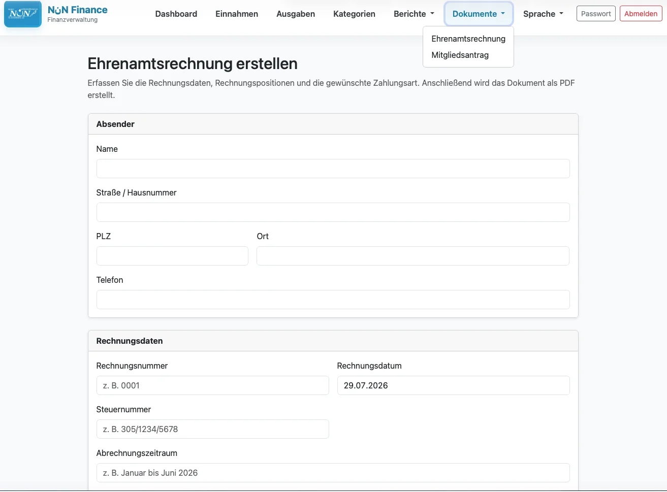Berichte in NoonFinance
